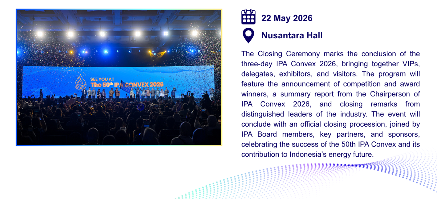 Closing Ceremony IPA CONVEX 2026